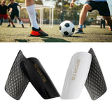 Maxbell 2 Pieces Soccer Shin Guards Protector Shin Pads Compact Football Shin Guards Black