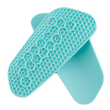 Maxbell 1 Pair Soccer Shin Guards Shin Pads Soccer Equipment for Girls Women Outdoor Sky Blue