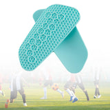 Maxbell 1 Pair Soccer Shin Guards Shin Pads Soccer Equipment for Girls Women Outdoor Sky Blue