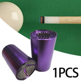 Maxbell Pool Cue Shaper Cue Tip Shaper Cue Tips Aerator Lightweight Snooker Supplies purple