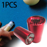 Maxbell Pool Cue Shaper Cue Tip Shaper Cue Tips Aerator Lightweight Snooker Supplies red