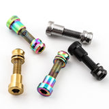 Maxbell 2 Set Bike Carbon Stem Bolts Nuts Kit Parts for Cycling Mountain Bikes