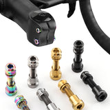 Maxbell 2 Set Bike Carbon Stem Bolts Nuts Kit Parts for Cycling Mountain Bikes