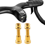 Maxbell 2 Set Bike Carbon Stem Bolts Nuts Kit Parts for Cycling Mountain Bikes