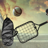 Maxbell Baseball Practice Racket 12oz Baseball Auxiliary Practice Device Hitting Aid Black