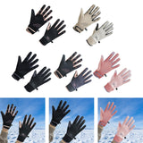 Maxbell Winter Warm Cycling Gloves Non Slip for Men Women for Running Sports Outdoor Black and pink