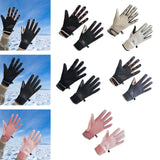Maxbell Winter Warm Cycling Gloves Non Slip for Men Women for Running Sports Outdoor Black and pink
