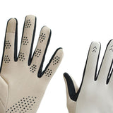 Maxbell Winter Warm Cycling Gloves Non Slip for Men Women for Running Sports Outdoor Beige and black