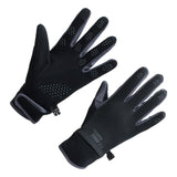 Maxbell Winter Warm Cycling Gloves Non Slip for Men Women for Running Sports Outdoor Black and gray