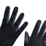 Maxbell Winter Warm Cycling Gloves Non Slip for Men Women for Running Sports Outdoor Black and gray