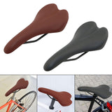 Maxbell Bike Seat Women Men Mountain Bike Saddle for Road Bike Mountain Bike Cycling Brown