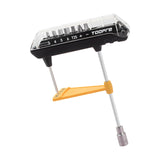 Maxbell Wrench for Bicycle Accurate Durable Nylon Steel Cycling Wrench Black