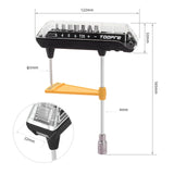 Maxbell Wrench for Bicycle Accurate Durable Nylon Steel Cycling Wrench Black