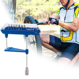 Maxbell Wrench for Bicycle Accurate Durable Nylon Steel Cycling Wrench Blue