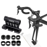 Maxbell Bikes Block Fork Mount Car Roof Rack Support Bike Stand Holder for Cross Bar Black
