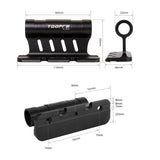 Maxbell Bikes Block Fork Mount Car Roof Rack Support Bike Stand Holder for Cross Bar Black