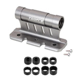 Maxbell Bikes Block Fork Mount Car Roof Rack Support Bike Stand Holder for Cross Bar Titanium