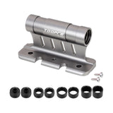 Maxbell Bikes Block Fork Mount Car Roof Rack Support Bike Stand Holder for Cross Bar Titanium