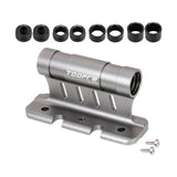 Maxbell Bikes Block Fork Mount Car Roof Rack Support Bike Stand Holder for Cross Bar Titanium