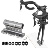 Maxbell Bikes Block Fork Mount Car Roof Rack Support Bike Stand Holder for Cross Bar Titanium