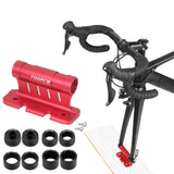 Maxbell Bikes Block Fork Mount Car Roof Rack Support Bike Stand Holder for Cross Bar Red