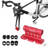 Maxbell Bikes Block Fork Mount Car Roof Rack Support Bike Stand Holder for Cross Bar Red