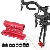 Maxbell Bikes Block Fork Mount Car Roof Rack Support Bike Stand Holder for Cross Bar Red