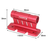 Maxbell Bikes Block Fork Mount Car Roof Rack Support Bike Stand Holder for Cross Bar Red