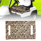 Maxbell Golf Cart Seat Cover Reusable Durable Golf Cart Seat Blanket for Travel Leopard Pattern