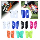 Maxbell Soccer Shin Guards Compact Gear Football Training Shin Guards for Boys Girls White