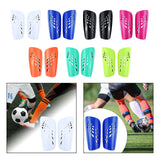 Maxbell Soccer Shin Guards Compact Gear Football Training Shin Guards for Boys Girls White