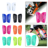 Maxbell Soccer Shin Guards Compact Gear Football Training Shin Guards for Boys Girls White