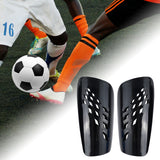 Maxbell Soccer Shin Guards Compact Gear Football Training Shin Guards for Boys Girls Black