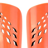 Maxbell Soccer Shin Guards Compact Gear Football Training Shin Guards for Boys Girls Orange