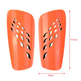 Maxbell Soccer Shin Guards Compact Gear Football Training Shin Guards for Boys Girls Orange