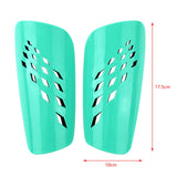 Maxbell Soccer Shin Guards Compact Gear Football Training Shin Guards for Boys Girls Green