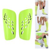 Maxbell Soccer Shin Guards Compact Gear Football Training Shin Guards for Boys Girls Yellow