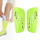 Maxbell Soccer Shin Guards Compact Gear Football Training Shin Guards for Boys Girls Yellow