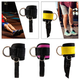 Maxbell Ankle Strap for Cable Machine Cable Machine Accessories for Fitness Home Gym Black