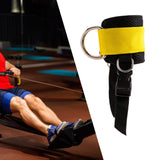 Maxbell Ankle Strap for Cable Machine Cable Machine Accessories for Fitness Home Gym Yellow