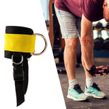 Maxbell Ankle Strap for Cable Machine Cable Machine Accessories for Fitness Home Gym Yellow