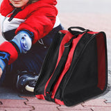 Maxbell Roller Skating Bag Handbag for Ice Hockey Skate Outdoor Sports Inline Skates red