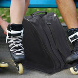 Maxbell Roller Skating Bag Handbag for Ice Hockey Skate Outdoor Sports Inline Skates black