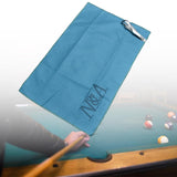 Maxbell Billiard Cue Towel Supplies Easy to Carry Cleaning for Tournament Party Home Blue