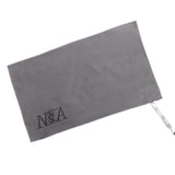 Maxbell Billiard Cue Towel Supplies Easy to Carry Cleaning for Tournament Party Home Gray