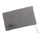 Maxbell Billiard Cue Towel Supplies Easy to Carry Cleaning for Tournament Party Home Gray