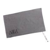 Maxbell Billiard Cue Towel Supplies Easy to Carry Cleaning for Tournament Party Home Gray