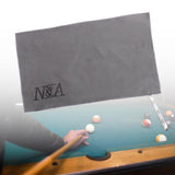 Maxbell Billiard Cue Towel Supplies Easy to Carry Cleaning for Tournament Party Home Gray