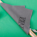 Maxbell Billiard Cue Towel Supplies Easy to Carry Cleaning for Tournament Party Home Gray