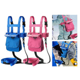 Maxbell Kids Ski and Snowboard Harness Trainer Ski Harness for Skating Winter Sports Rose Red